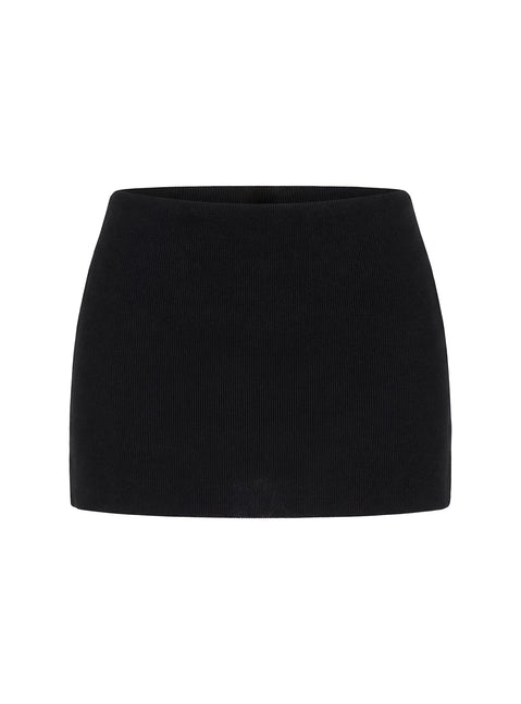 Sparky Mid-Rise Skort Schwarz