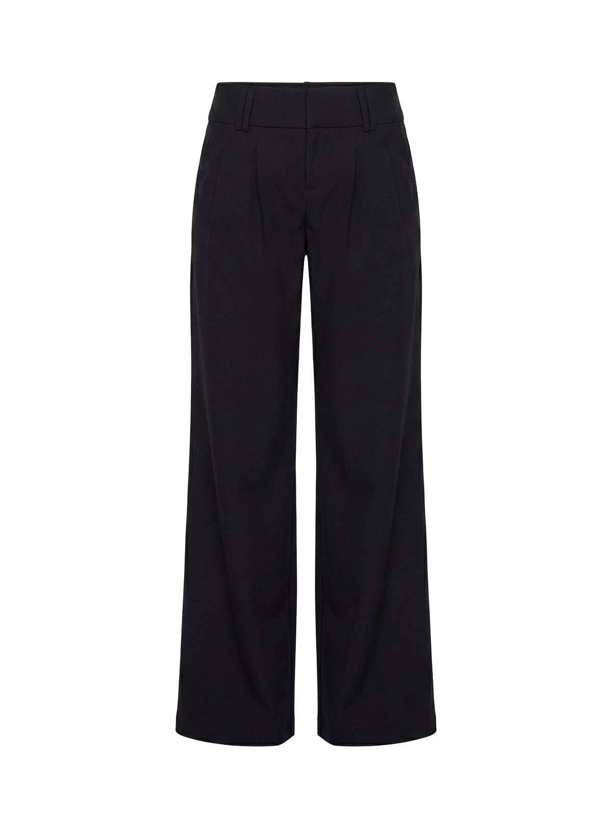 Two Lovers Low Rise Trousers Black Petite
