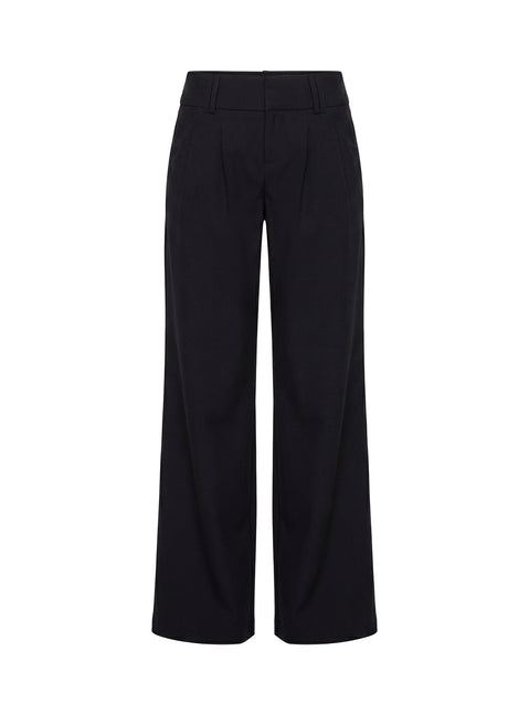 Two Lovers Low Rise Trousers Black Petite