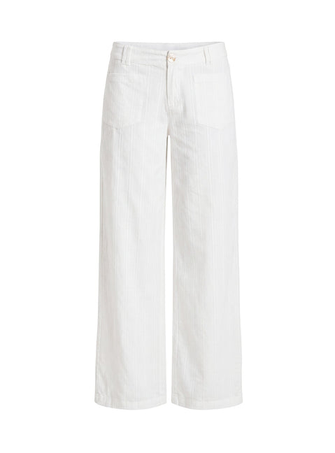 Vendi Low-Rise Hose Weiß