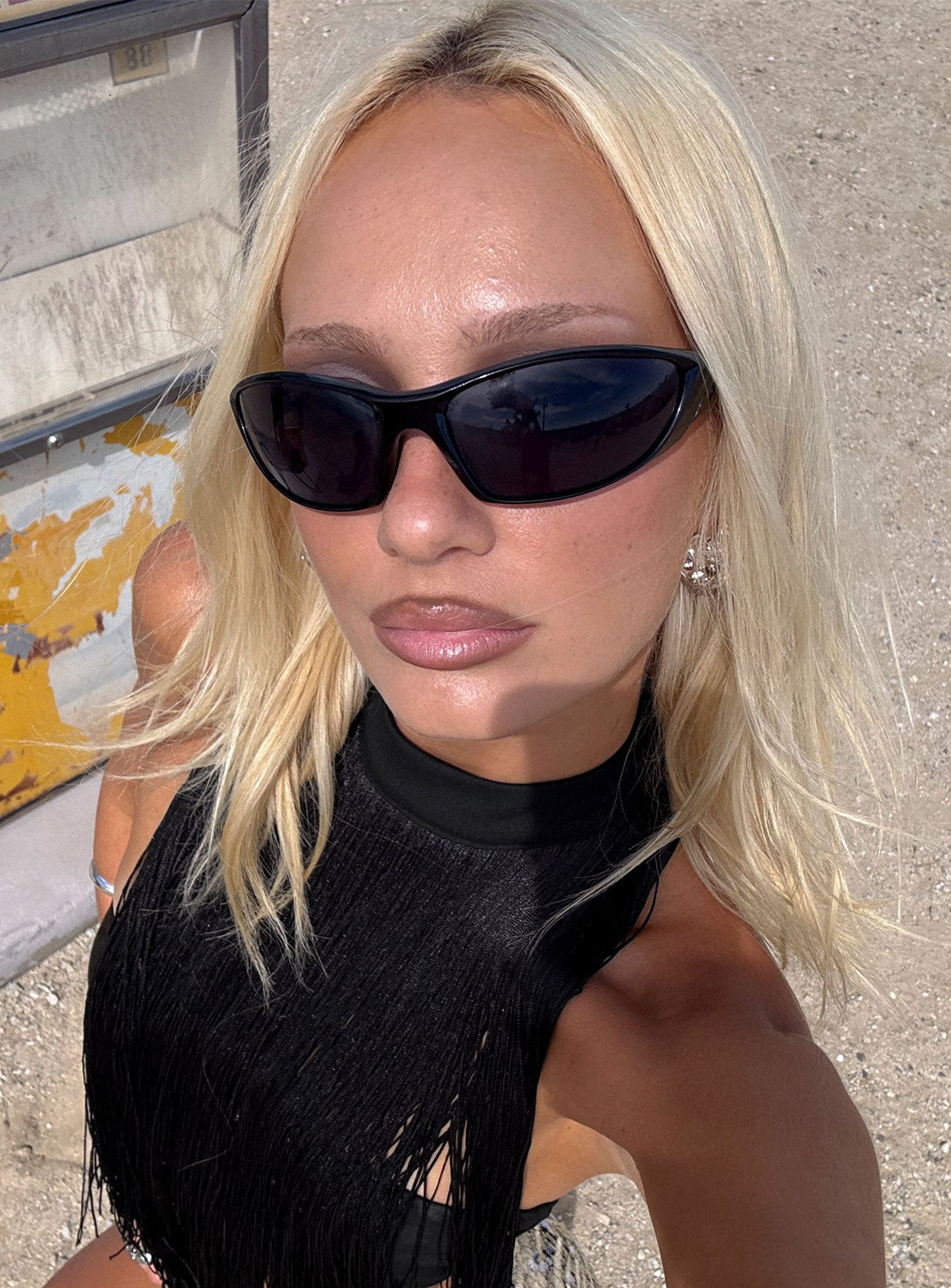 Mora Sonnenbrille Schwarz