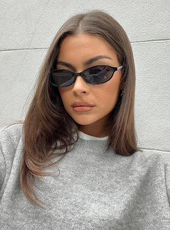 Wonderful World Sonnenbrille Schwarz